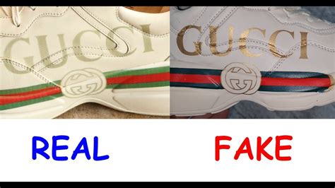 fake gucci scafes|how to tell gucci sneakers.